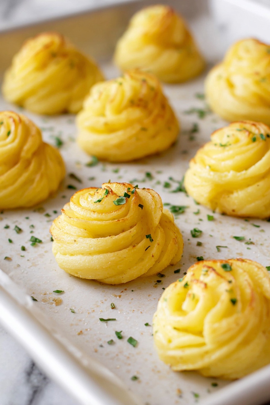 Mastering Garlic Parmesan Duchess Potatoes: A How-To Guide